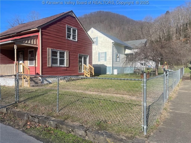 57 Barrett Cir, Wharton, WV 25208 - view of side of property with entry steps