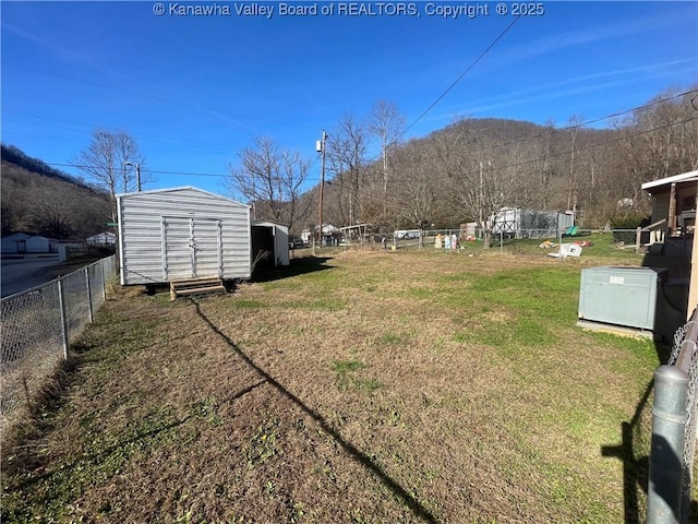 57 Barrett Cir, Wharton, WV 25208 - view of yard featuring a mountain view