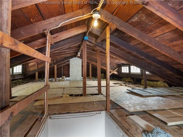 2116 21st St, Nitro, WV 25143 - attic with healthy amount of natural light