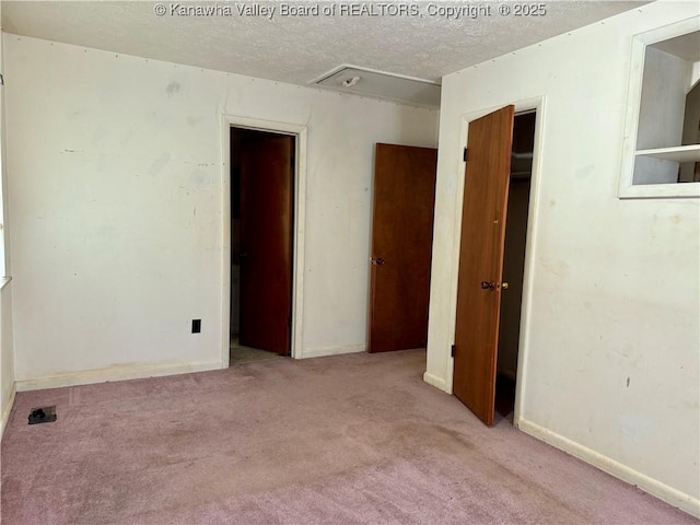 3112 Cicerone Rd, Charleston, WV 25320 - carpeted spare room featuring a textured ceiling and baseboards