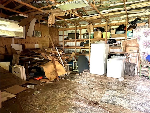 3112 Cicerone Rd, Charleston, WV 25320 - storage featuring washer / dryer