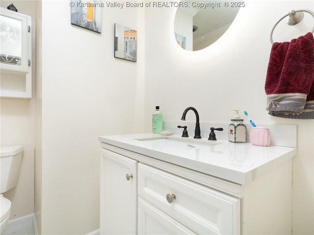 1911 Washington Ave, Saint Albans, WV 25177 - bathroom featuring toilet and vanity