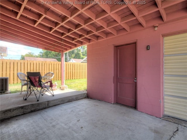 1911 Washington Ave, Saint Albans, WV 25177 - view of patio / terrace with central AC