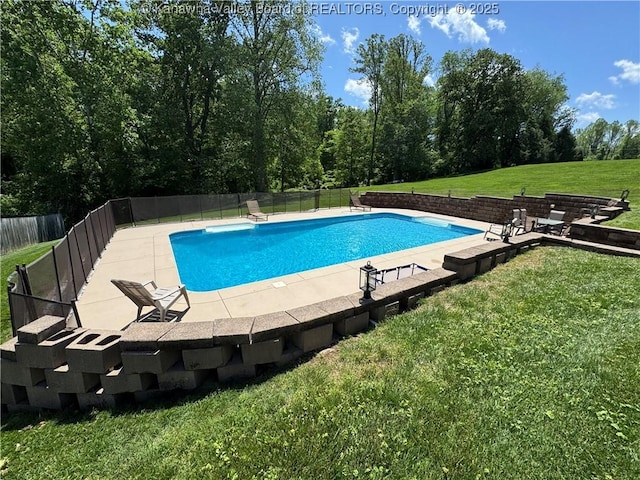 90 Brooke St, Culloden, WV 25510 - view of pool featuring a patio