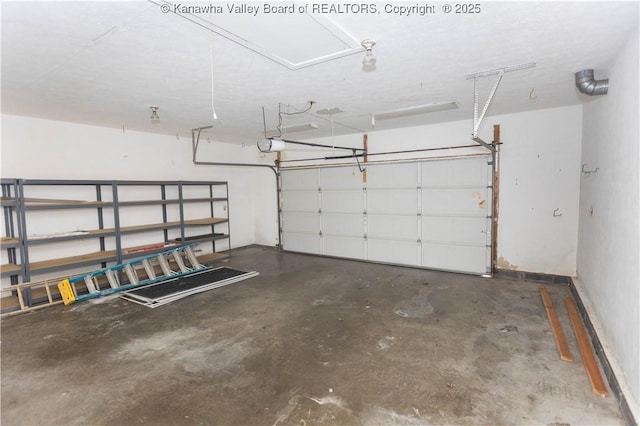 112 Willowood Cir, Hurricane, WV 25526 - garage featuring a garage door opener