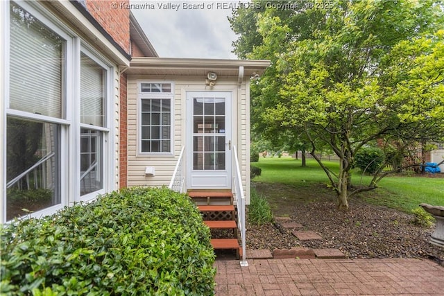 112 Willowood Cir, Hurricane, WV 25526 - view of patio with entry steps