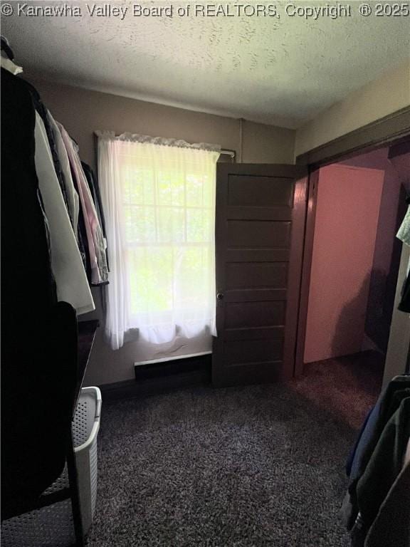 160 Davis St, Huntington, WV 25705 - bedroom featuring carpet and a textured ceiling