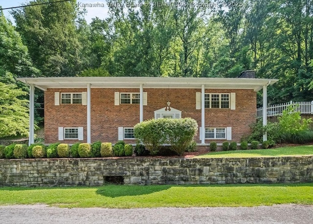 169 Burning Springs Dr, Belle, WV 25015 - view of front of home with brick siding