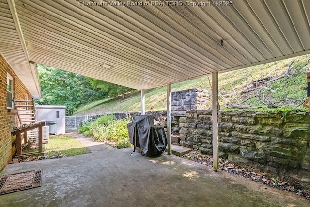 169 Burning Springs Dr, Belle, WV 25015 - view of patio featuring a grill