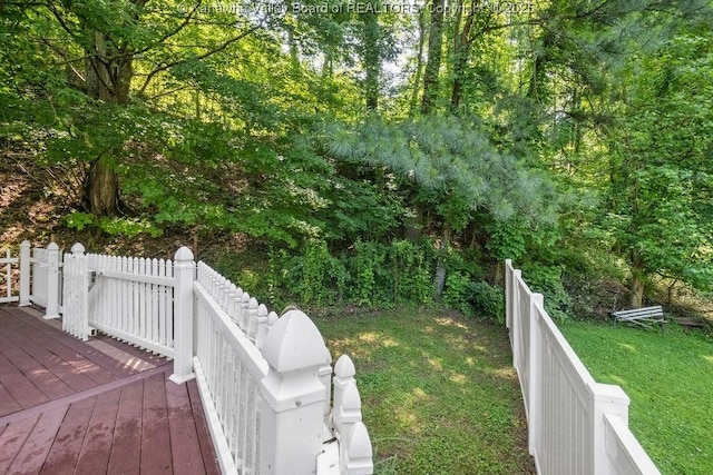 169 Burning Springs Dr, Belle, WV 25015 - view of deck