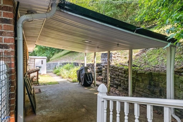 169 Burning Springs Dr, Belle, WV 25015 - view of patio with a grill