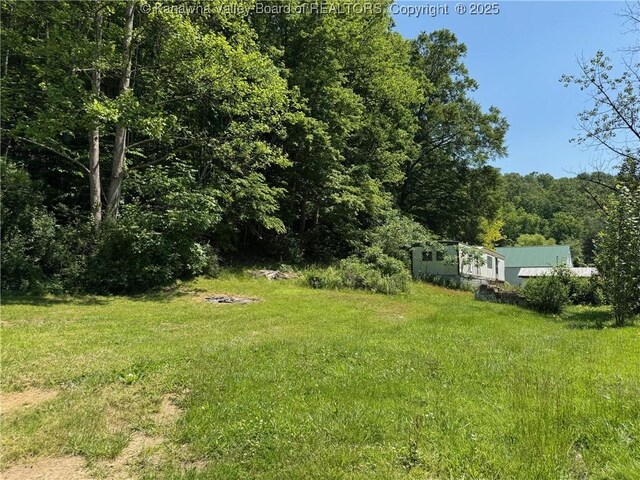 2608 Procious Maysel Rd, Wv, WV 25133 - view of yard with a forest view