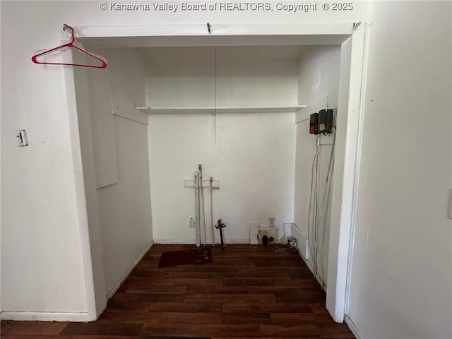 2608 Procious Maysel Rd, Wv, WV 25133 - washroom featuring wood finished floors