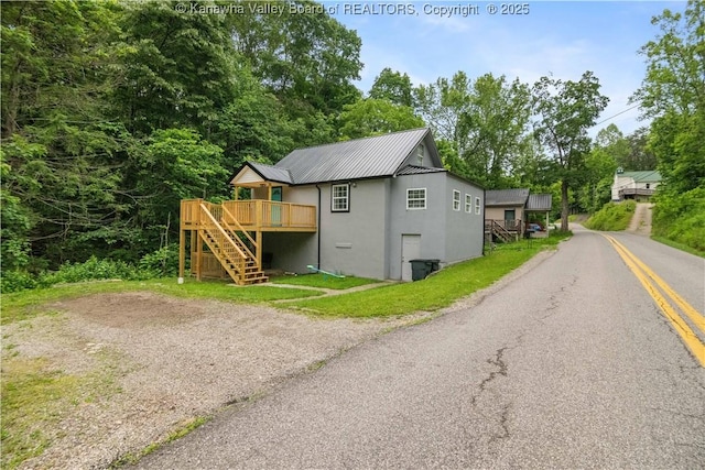 3742 Greenview Rd, South Charleston, WV 25309 - view of outdoor structure with stairway