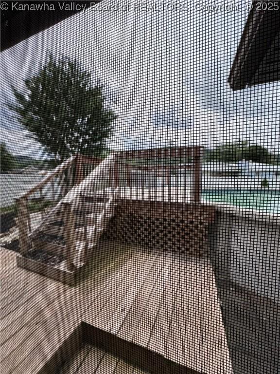 194 Shawnee Ests, Winfield, WV 25213 - view of wooden terrace