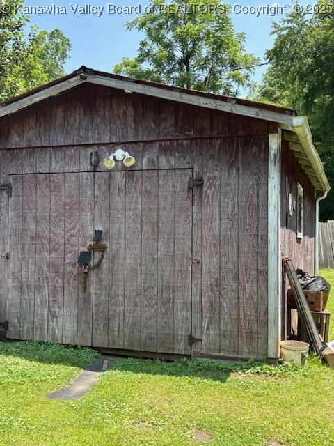3202 Wallback Rd, Wallback, WV 25285 - view of shed