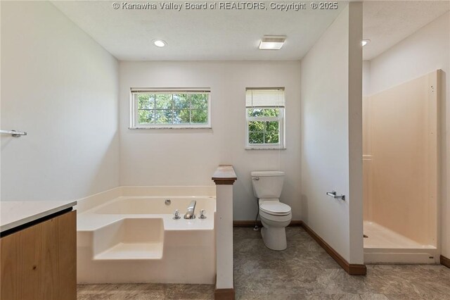 1571 Thistlewood Cir, Hurricane, WV 25526 - full bath featuring a bath, vanity, and a shower