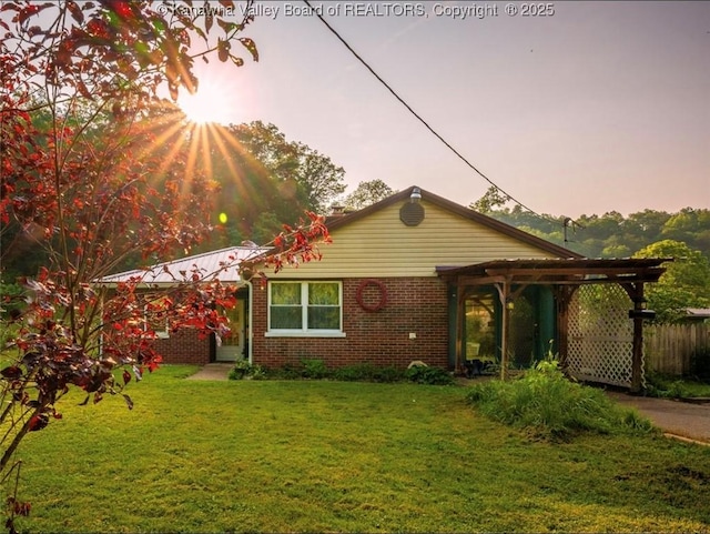 15 Eagle Flight Rd, Ripley, WV 25271 - view of front facade featuring brick siding