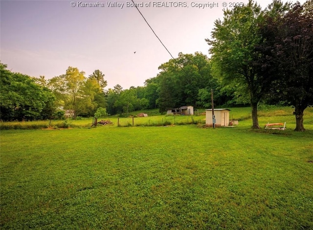 15 Eagle Flight Rd, Ripley, WV 25271 - view of grassy yard with a storage unit