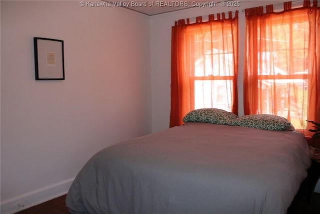 1840-A Oakridge Dr, Charleston, WV 25311 - bedroom with wood finished floors and ornamental molding