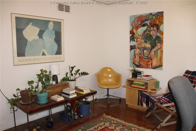1840-A Oakridge Dr, Charleston, WV 25311 - sitting room featuring wood finished floors