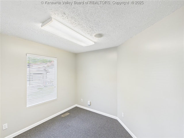 319 Main St, Clay, WV 25043 - unfurnished room with carpet and a textured ceiling
