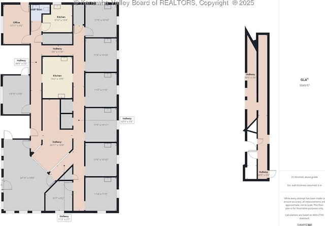 319 Main St, Clay, WV 25043 - view of room layout