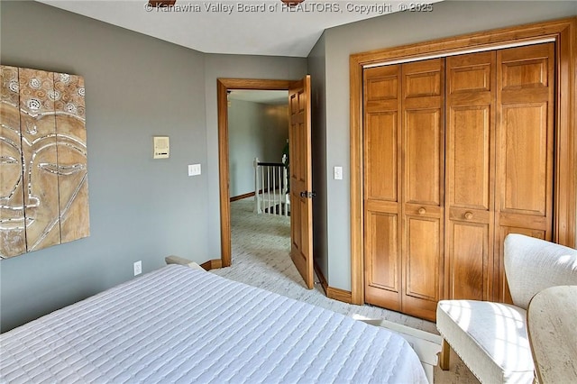 1004 Wethersfield Xing, Hurricane, WV 25526 - bedroom with light carpet and a closet