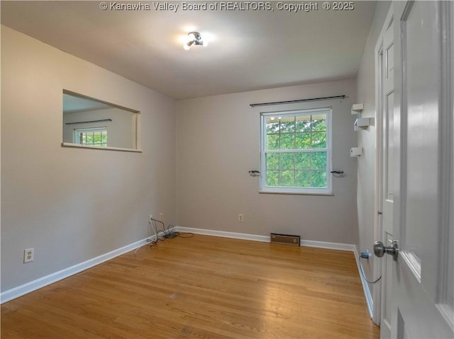 227 Maplewood Ests, Scott Depot, WV 25560 - spare room featuring light wood-style floors