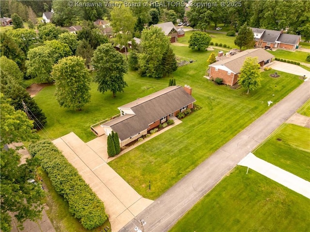 227 Maplewood Ests, Scott Depot, WV 25560 - aerial view of a tree filled landscape