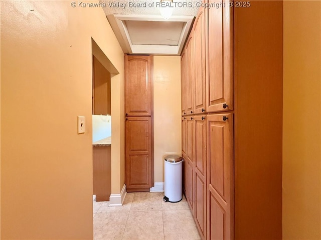108 W Main St, Belle, WV 25015 - hallway with light tile patterned floors