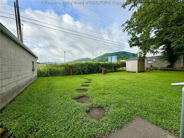 108 W Main St, Belle, WV 25015 - view of yard with a shed