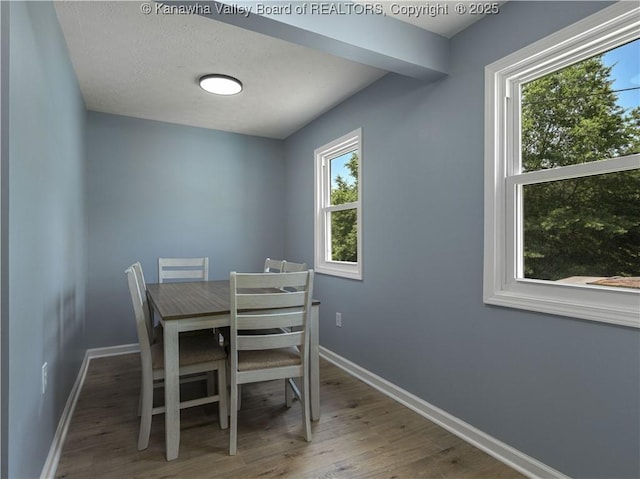 5285 Kelly Rd, Charleston, WV 25313 - dining room featuring wood finished floors