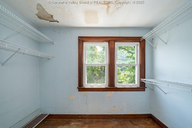 104 E Riverview Dr, Belle, WV 25015 - spacious closet with wood-type flooring