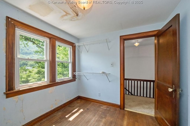 104 E Riverview Dr, Belle, WV 25015 - spacious closet with wood-type flooring