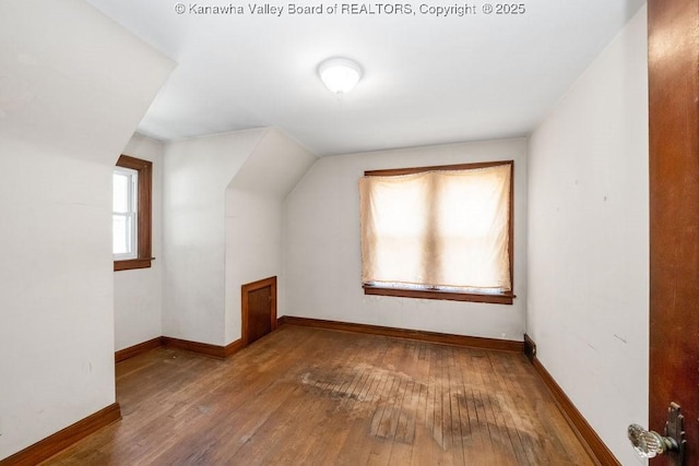104 E Riverview Dr, Belle, WV 25015 - bonus room featuring hardwood / wood-style flooring