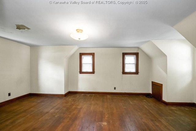 104 E Riverview Dr, Belle, WV 25015 - bonus room with hardwood / wood-style flooring and baseboards