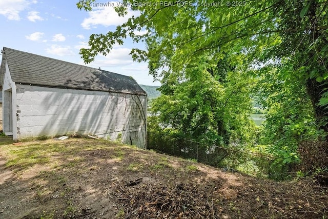 104 E Riverview Dr, Belle, WV 25015 - view of yard featuring an outdoor structure