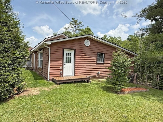 960 Grandview Rd, Daniels, WV 25832 - rear view of house