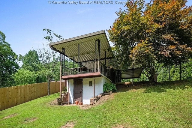 9627 Procious Maysel Rd, Procious, WV 25164 - view of outbuilding