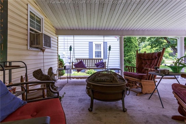 3983 39th St E, Nitro, WV 25143 - view of covered porch
