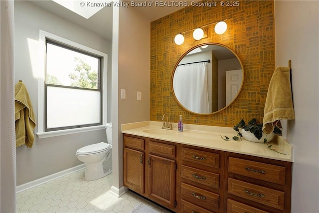 32 Carriage Rd, Charleston, WV 25314 - bathroom featuring vanity, healthy amount of natural light, and tile patterned floors