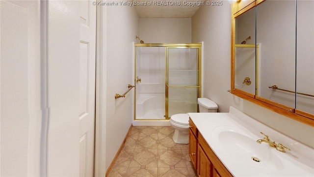 81 Hamill Rd, Huntington, WV 25701 - full bathroom with vanity and a stall shower