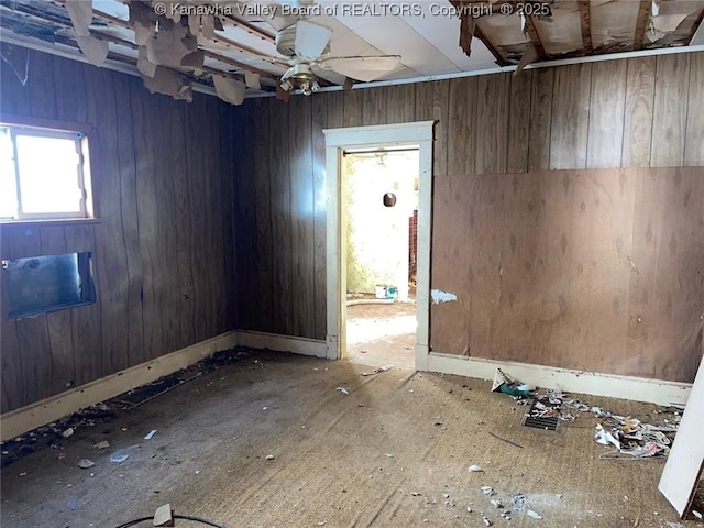 1325 Stuart St, Charleston, WV 25302 - unfurnished room with a ceiling fan