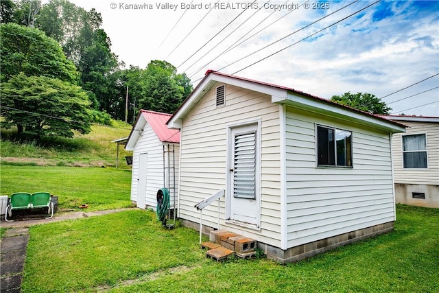 449 Lee Creek Rd, Culloden, WV 25510 - view of outdoor structure with entry steps