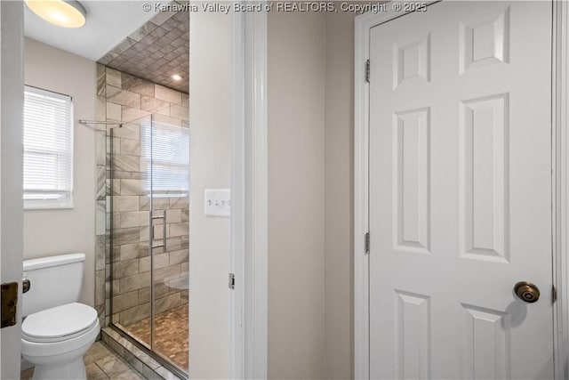 207 Branchfield Dr, Charleston, WV 25314 - bathroom featuring a stall shower
