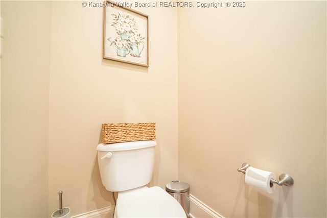 365 Tyler Way, Scott Depot, WV 25560 - half bath featuring toilet and baseboards