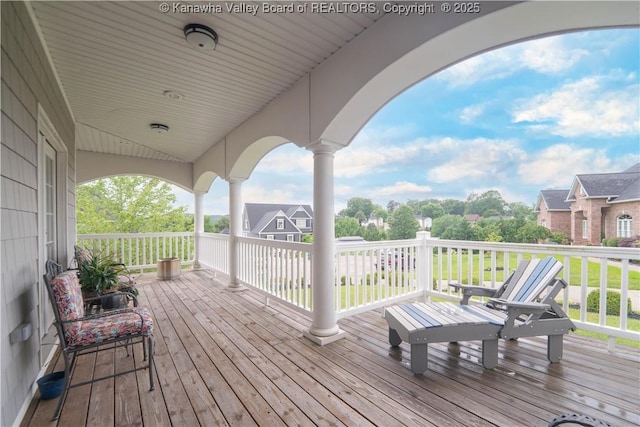 365 Tyler Way, Scott Depot, WV 25560 - view of deck