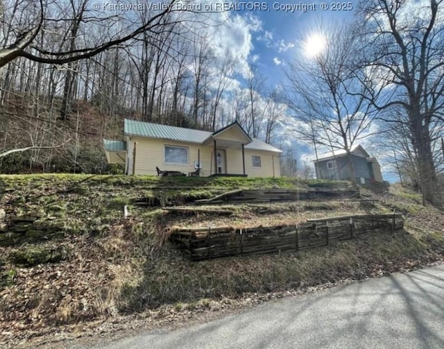 292 Maysel Laurel Ridge Rd, Wv, WV 25133 - single story home featuring a metal roof