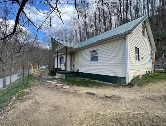 292 Maysel Laurel Ridge Rd, Wv, WV 25133 - view of front of property with a metal roof